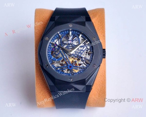 Copy Hublot Classic Fusion Skeleton All Black Watches Automatic Copy Hublot Classic Fusion Skeleton All Black Watches Automatic
