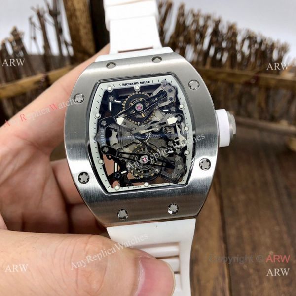 Best Replica Richard Mille RM038 Automatic Watches Stainless Steel and Red Best Replica Richard Mille RM038 Automatic Watches Stainless Steel and Red