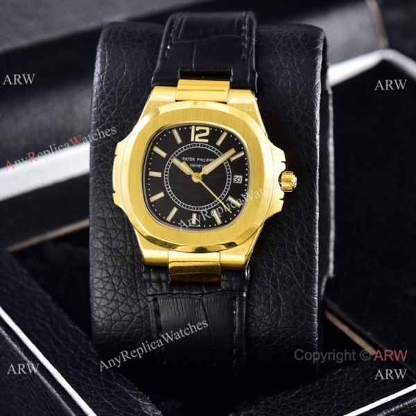 Copy Patek Philippe Lady Nautilus Quartz Watches Yellow Gold Copy Patek Philippe Lady Nautilus Quartz Watches Yellow Gold