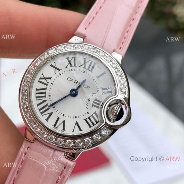Swiss Copy Cartier Ballon Bleu 30mm Diamond Bezel Watch Swiss Quartz Movement Swiss Copy Cartier Ballon Bleu 30mm Diamond Bezel Watch Swiss Quartz Movement