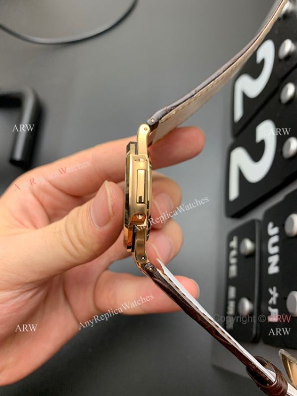 3K Factory Patek Philippe Nautilus 5711R Rose Gold Brown Leather Strap 3K Factory Patek Philippe Nautilus 5711R Rose Gold Brown Leather Strap