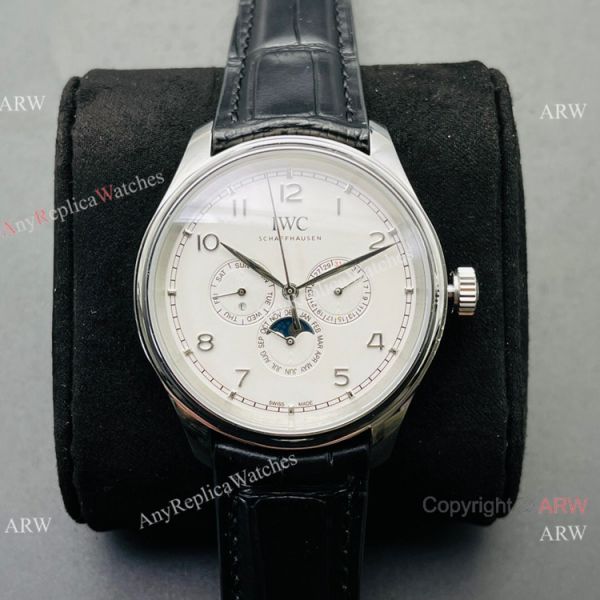 IWS Factory V2 IWC Portuguese Perpetual Calendar Watch Gold Arabic Markers IWS Factory V2 IWC Portuguese Perpetual Calendar Watch Gold Arabic Markers
