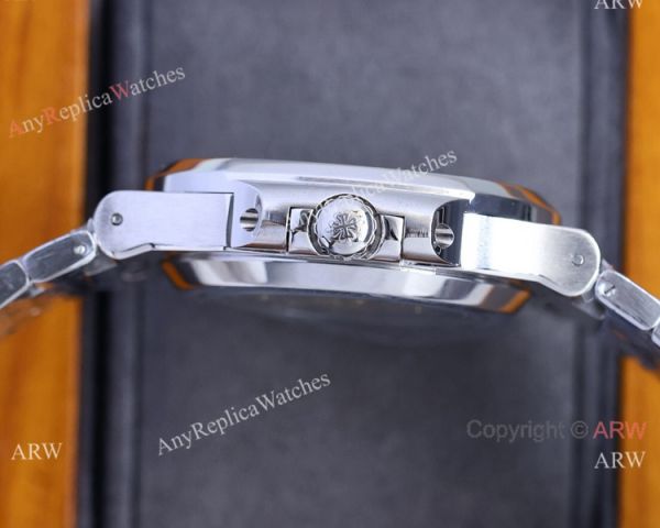 Iced Out Patek Philippe Nautilus Tiff-any Baby Blue Diamond Band Watch Cal.324 40mm Iced Out Patek Philippe Nautilus Tiff-any Baby Blue Diamond Band Watch Cal.324 40mm