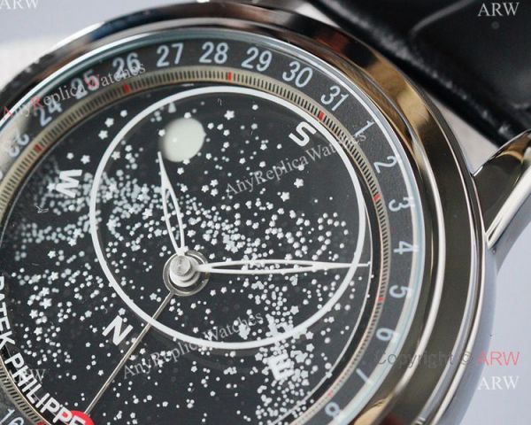 Copy Patek Philippe Grand Complications Celestial Black Dial 8215 watch Copy Patek Philippe Grand Complications Celestial Black Dial 8215 watch