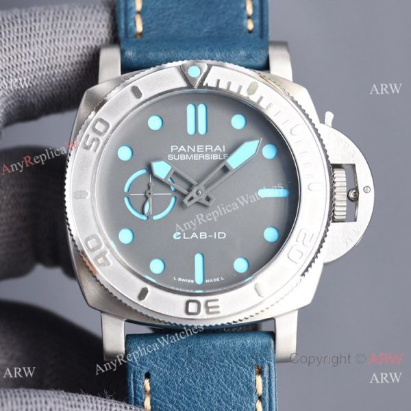Knockoff Panerai Submersible eLAB-ID pam1225 Wrist Gray Recycled PET Nylon Strap Knockoff Panerai Submersible eLAB-ID pam1225 Wrist Gray Recycled PET Nylon Strap