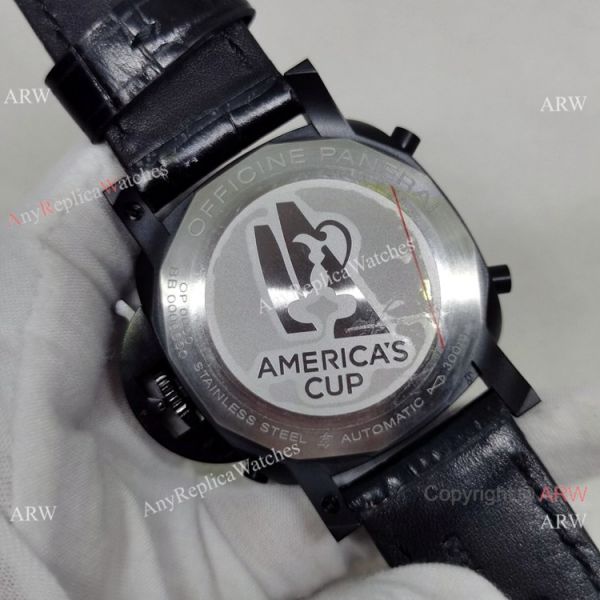 New Faux Panerai Luminor Flyback PAM01298 44mm Blacksteel New Faux Panerai Luminor Flyback PAM01298 44mm Blacksteel