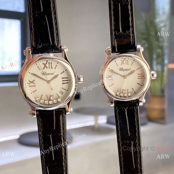 Clone Chopard Happy Sport Couple Watches 30mm or 36mm Quartz Clone Chopard Happy Sport Couple Watches 30mm or 36mm Quartz