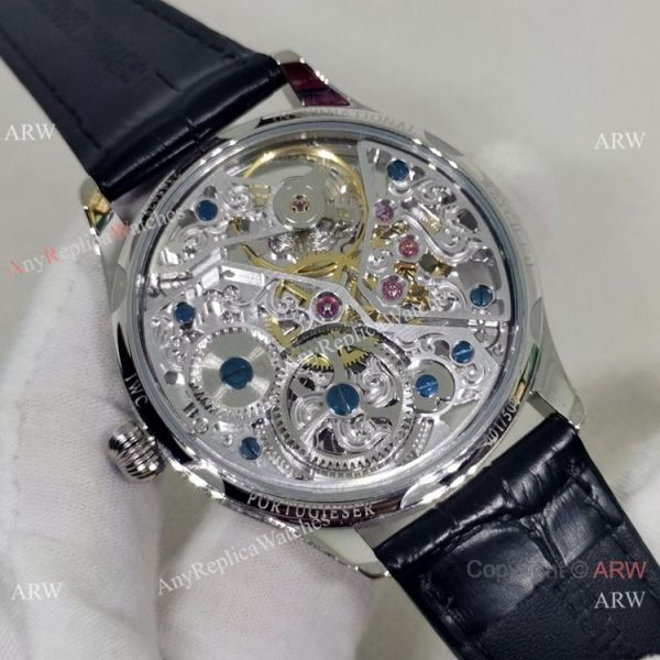 2022 New IWC Portuguese FA Jones Edition Skeleton Watch with Diamonds 2022 New IWC Portuguese FA Jones Edition Skeleton Watch with Diamonds