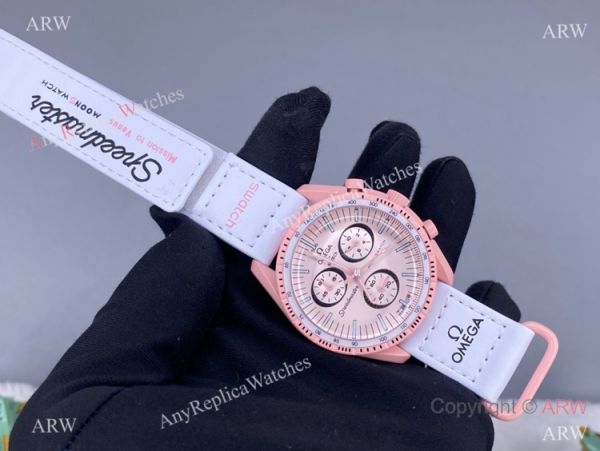 2022 New! Replica Swatch x Omega Mission to Venus Watch Pink Version 2022 New! Replica Swatch x Omega Mission to Venus Watch Pink Version