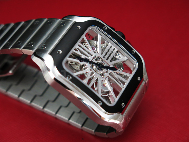 Cartier Santos WHSA0015 Stainless Steel Manual hand-wind Cartier Santos WHSA0015 Stainless Steel Manual hand-wind