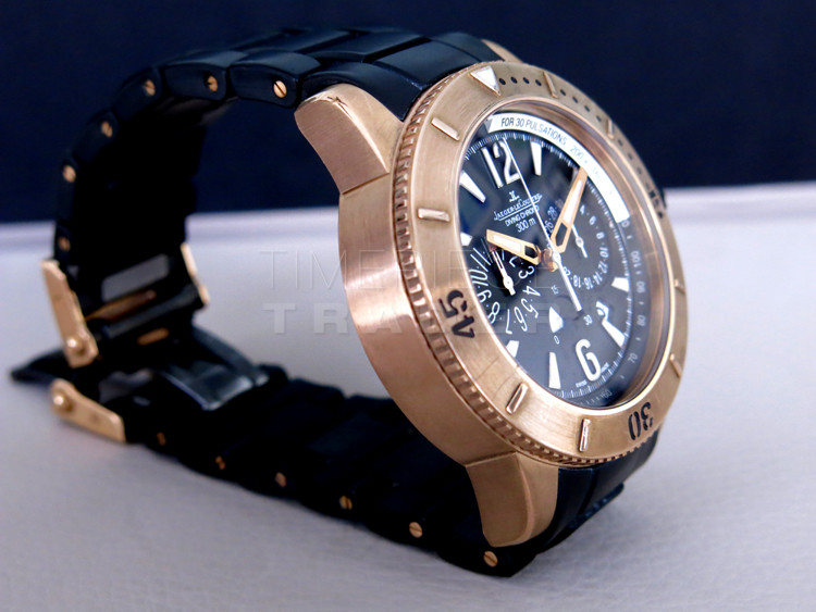 Jaeger LeCoultre Master Compressor Divers Q186.27.40 18k Rose Gold Automatic Self-Winding Jaeger LeCoultre Master Compressor Divers Q186.27.40 18k Rose Gold Automatic Self-Winding