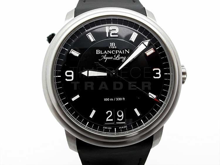 Blancpain Leman Aqua Lung 2850b-1130a-64b Stainless Steel Automatic Blancpain Leman Aqua Lung 2850b-1130a-64b Stainless Steel Automatic