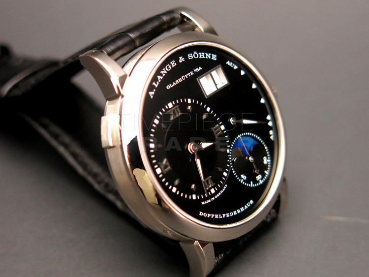 A. Lange & Sohne Lange 1 Moonphase 192.029 18kt White Gold Manual Wind A. Lange & Sohne Lange 1 Moonphase 192.029 18kt White Gold Manual Wind