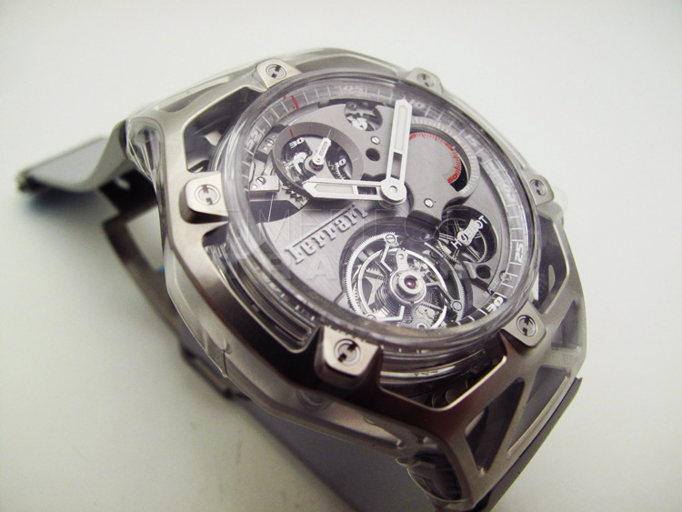 Hublot Techframe 408.JW.0123.RX White Gold Self hand-winding Hublot Techframe 408.JW.0123.RX White Gold Self hand-winding
