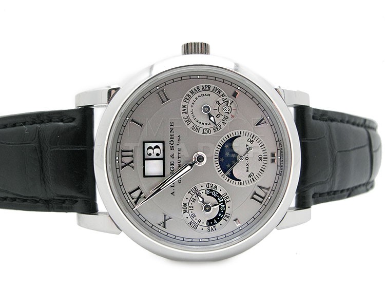A. Lange & Sohne Langematik Perpetual Calendar 310.025E Platinum Automatic Self-Winding A. Lange & Sohne Langematik Perpetual Calendar 310.025E Platinum Automatic Self-Winding