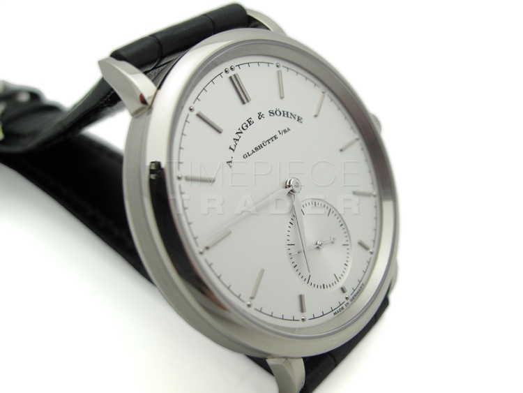 A. Lange & Sohne Saxonia 380.026 18k White Gold Automatic Self-Winding A. Lange & Sohne Saxonia 380.026 18k White Gold Automatic Self-Winding