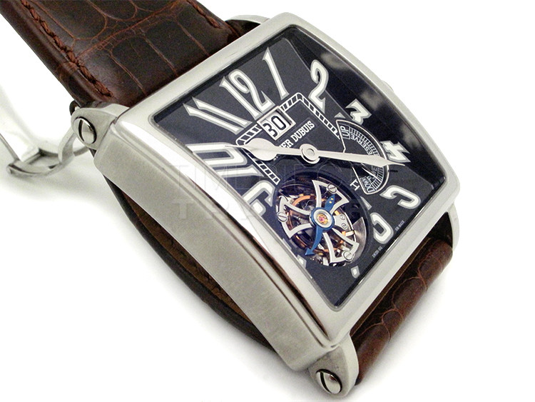 Roger Dubuis Golden Square Flying Tourbillon G40 03 7 GN9.61 Titanium Manual Hand Winding Roger Dubuis Golden Square Flying Tourbillon G40 03 7 GN9.61 Titanium Manual Hand Winding