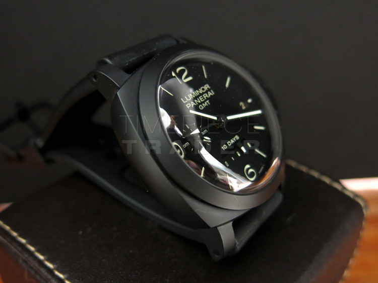 Panerai Luminor 1950 GMT 10-Days Automatic PAM335 Black Ceramic Automatic Panerai Luminor 1950 GMT 10-Days Automatic PAM335 Black Ceramic Automatic