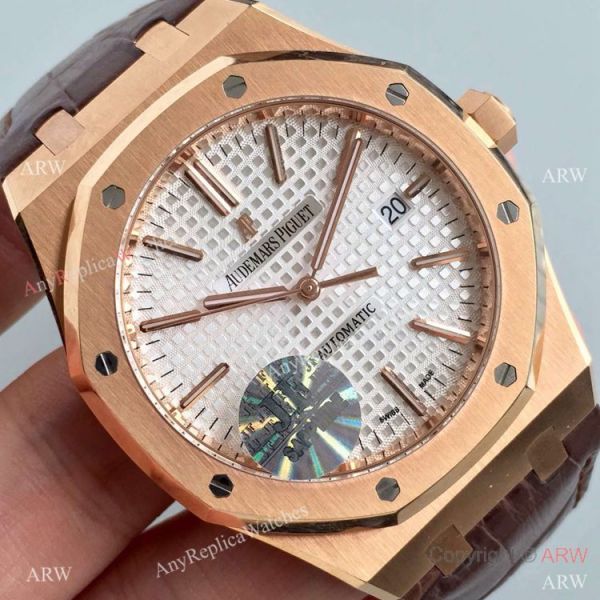 1:1 JF Factory Watch Royal Oak Audemars Piguet Replica Rose Gold Watch 1:1 JF Factory Watch Royal Oak Audemars Piguet Replica Rose Gold Watch