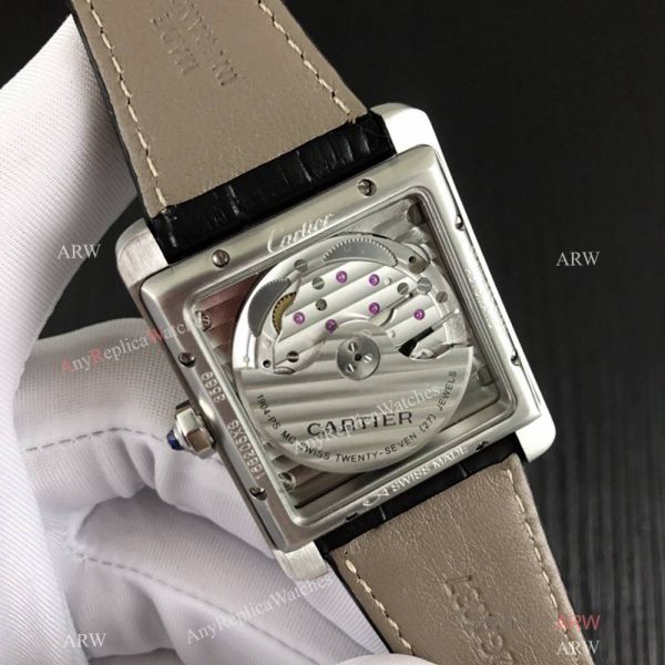 Swiss Grade Replica Cartier Tank Stainless Steel Watch 34mm Swiss Grade Replica Cartier Tank Stainless Steel Watch 34mm