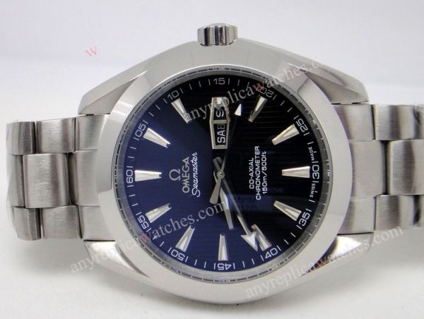 Omega Seamaster Knockoff Watch For Sale Omega Seamaster Aqua Terra Co-Axial SS Black Dial Watch Omega Seamaster Knockoff Watch For Sale Omega Seamaster Aqua Terra Co-Axial SS Black Dial Watch