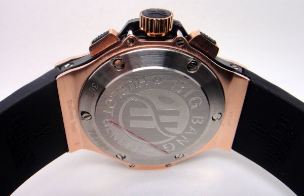 Hublot Big Bang Rose Gold Case w/ Diamond Bezel Hublot Geneve Hublot Big Bang Rose Gold Case w/ Diamond Bezel Hublot Geneve