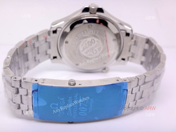 Omega 007 Watch Replica James Bond Blue 007 Face Automatic 40mm Omega 007 Watch Replica James Bond Blue 007 Face Automatic 40mm