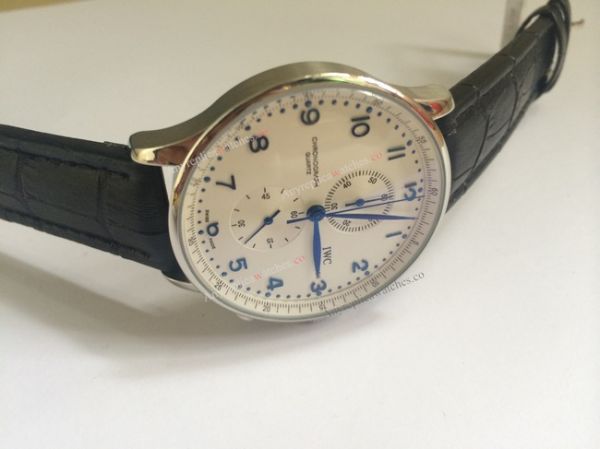 IWC Portuguese Chronograph White Arabic 40mm IWC Portuguese Chronograph White Arabic 40mm