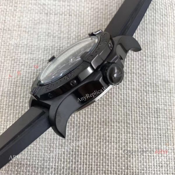 Fake Breitling Colt Skyracer Black Steel Case Automatic Movement Black Rubber Strap Watch Fake Breitling Colt Skyracer Black Steel Case Automatic Movement Black Rubber Strap Watch