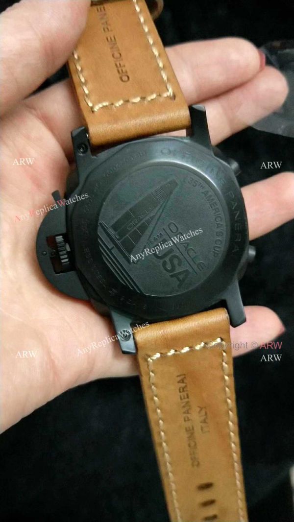 Panerai PAM 653 Luminor Chrono Replica Regatta Watch Green Inner Panerai PAM 653 Luminor Chrono Replica Regatta Watch Green Inner