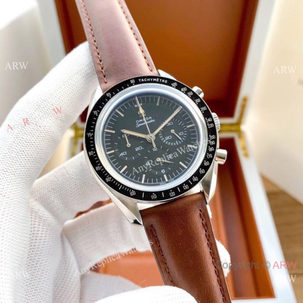 New Copy Omega Speedmaster Watches Black Dial Rubber Srtap New Copy Omega Speedmaster Watches Black Dial Rubber Srtap