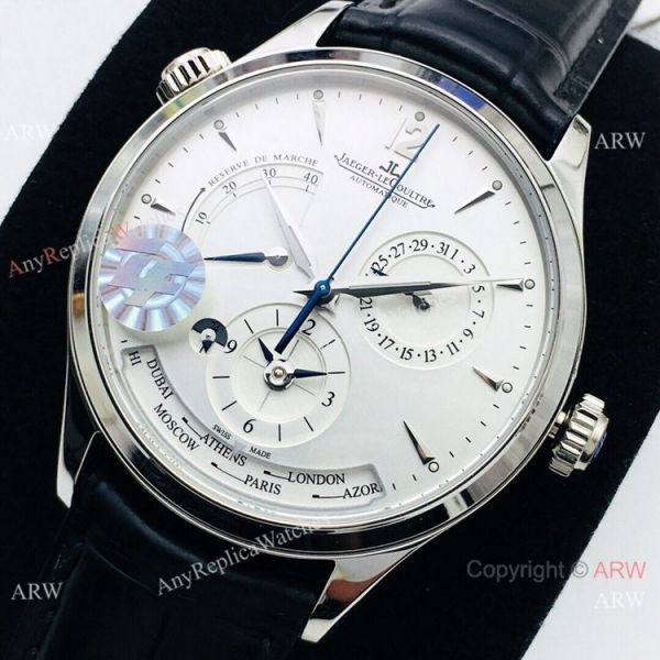 ZF Factory Jaeger-leCoultre Master Geographic Swiss 1-1 Replica Watch Q1428421 ZF Factory Jaeger-leCoultre Master Geographic Swiss 1-1 Replica Watch Q1428421