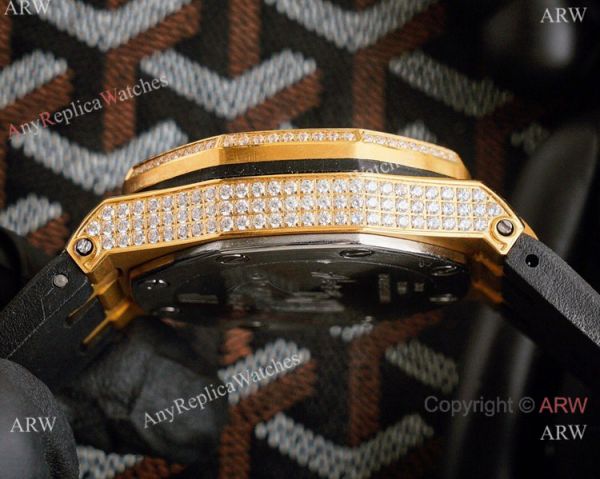 High Quality Copy Audemars Piguet Royal Oak Offshore Full Diamond Watch 44mm High Quality Copy Audemars Piguet Royal Oak Offshore Full Diamond Watch 44mm