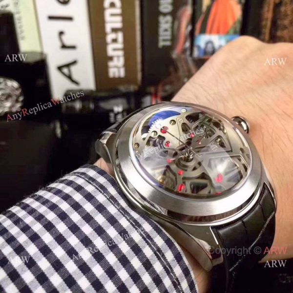 Buy Replica Corum Skeleton Bubble Squelette Silver Dial Watch 45mm Buy Replica Corum Skeleton Bubble Squelette Silver Dial Watch 45mm