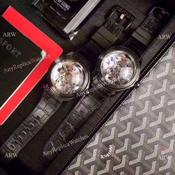 Replica Corum Skeleton Bubble Squelette Watch Black Case Silver Dial Replica Corum Skeleton Bubble Squelette Watch Black Case Silver Dial