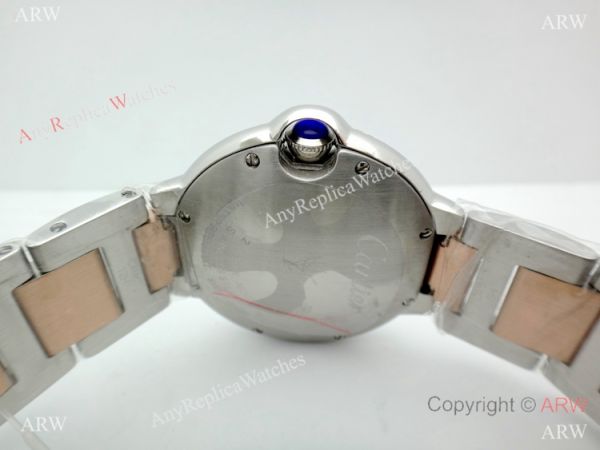 Replica Cartier Ballon Bleu 2 Tone Rose Gold Quartz Watch 36mm Replica Cartier Ballon Bleu 2 Tone Rose Gold Quartz Watch 36mm