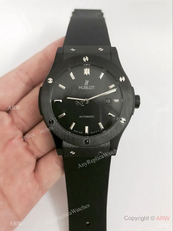 Newst Style Hublot Big Bang Limited Edition Watch Replica All Black Newst Style Hublot Big Bang Limited Edition Watch Replica All Black