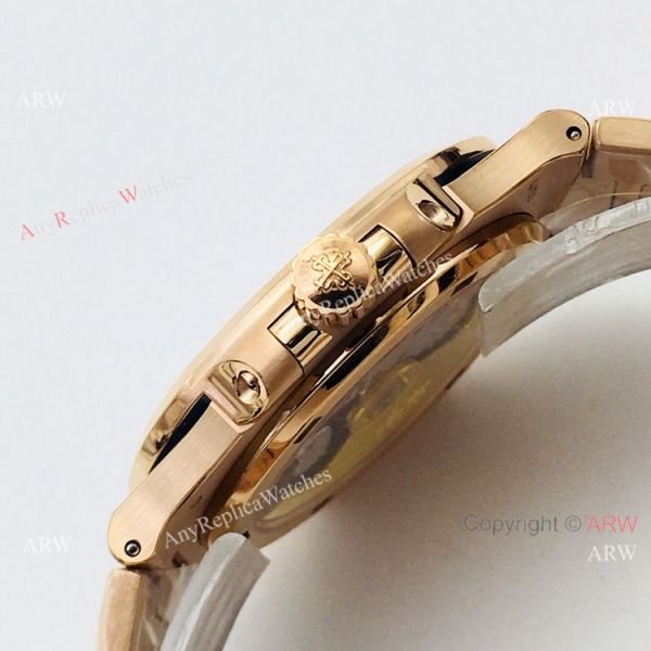 PPF V4 Patek Philippe Nautilus Rose Gold Replica Watch Swiss Grade 1 PPF V4 Patek Philippe Nautilus Rose Gold Replica Watch Swiss Grade 1