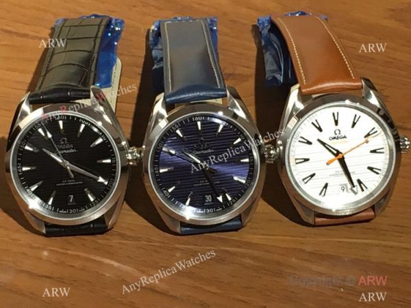 Swiss Grade Omega Seamaster Replica Watch SS Blue Dial New Model Swiss Grade Omega Seamaster Replica Watch SS Blue Dial New Model