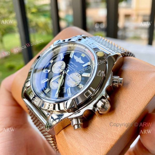 Wholesale Copy Breitling Chronomat B01 Watch Blue Face Wholesale Copy Breitling Chronomat B01 Watch Blue Face