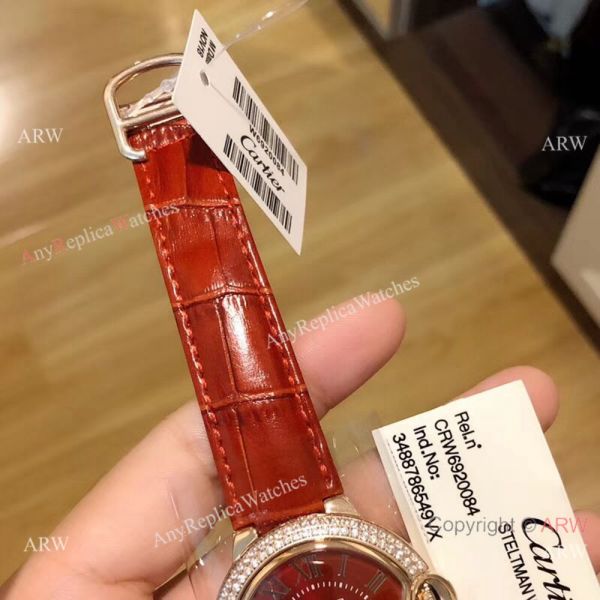 Copy Ballon Bleu De Cartier Red Watches Swiss Quartz Copy Ballon Bleu De Cartier Red Watches Swiss Quartz