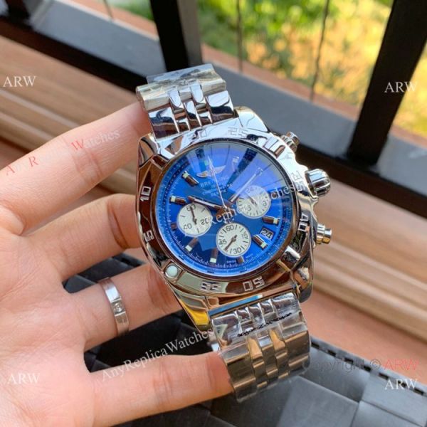 Best Quality Copy Breitling Chronomat 01 Watches Yellow Dial 43mm Best Quality Copy Breitling Chronomat 01 Watches Yellow Dial 43mm