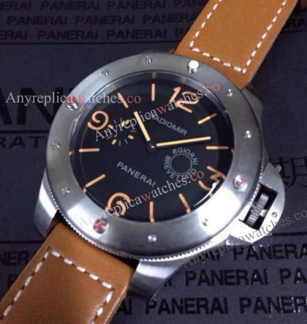 Radiomir Panerai Egiziano Replica Watch Brown Leather band 47mm Radiomir Panerai Egiziano Replica Watch Brown Leather band 47mm