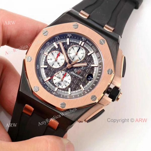 Japan Grade Audemars Piguet Royal Oak Offshore Replica watch Gray Structured Dial Japan Grade Audemars Piguet Royal Oak Offshore Replica watch Gray Structured Dial
