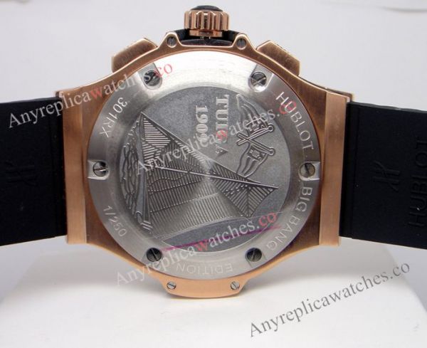 Copy Hublot Big Bang Rose Gold Watch 44mm Mens watch Copy Hublot Big Bang Rose Gold Watch 44mm Mens watch
