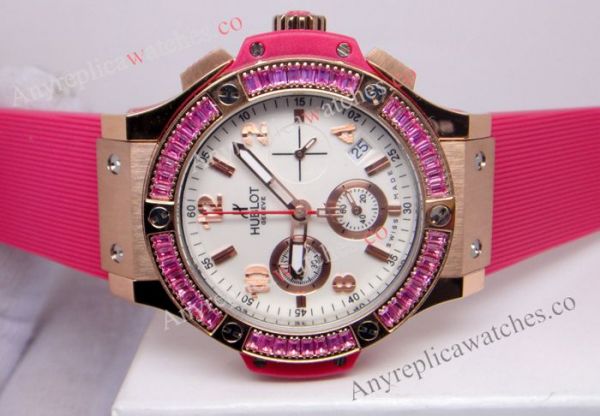 Replica Hublot Big Bang Pink Diamond Watch For Ladies Replica Hublot Big Bang Pink Diamond Watch For Ladies