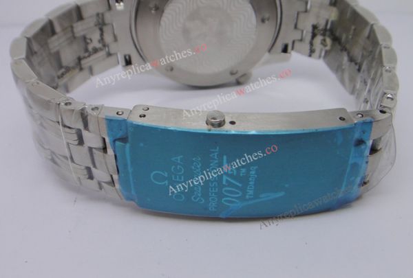 Omega Seamaster 300 Replica James Bond Watch SS Blue Dial 40mm For Men Omega Seamaster 300 Replica James Bond Watch SS Blue Dial 40mm For Men