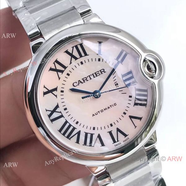 Swiss Grade Copy Cartier Pink Mother of Pearl Watch 2018 Newest Swiss Grade Copy Cartier Pink Mother of Pearl Watch 2018 Newest