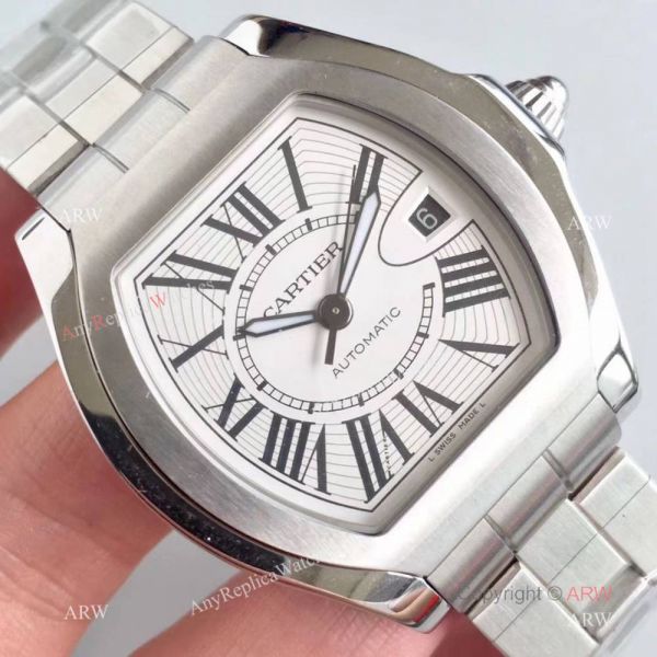 Swiss Grade Cartier Roadster ETA 2892 Stainless Steel Watch Replica Swiss Grade Cartier Roadster ETA 2892 Stainless Steel Watch Replica