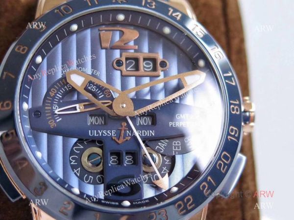 Copy Swiss Ulysse Nardin El Toro / Black Toro Watch Blue Ceramic Bezel Copy Swiss Ulysse Nardin El Toro / Black Toro Watch Blue Ceramic Bezel
